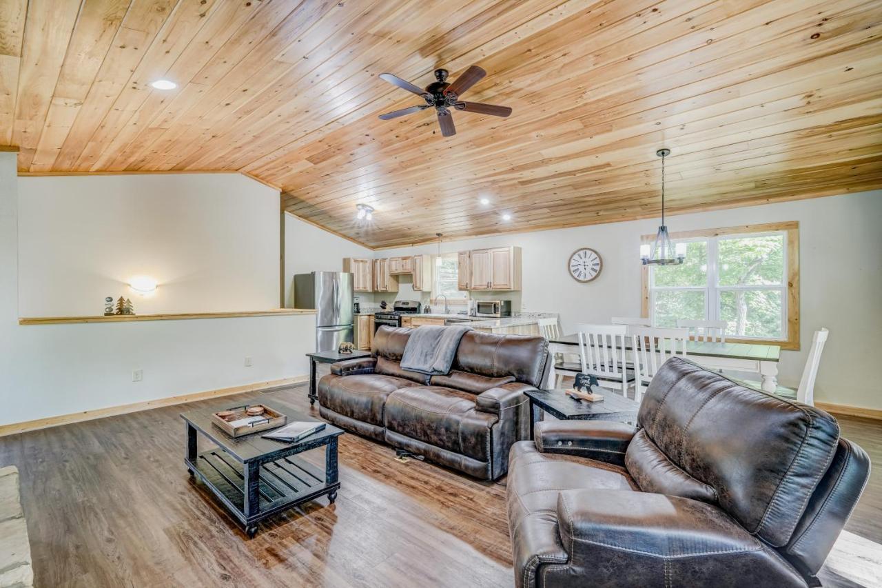 Cozy Cabin Ellijay Bagian luar foto