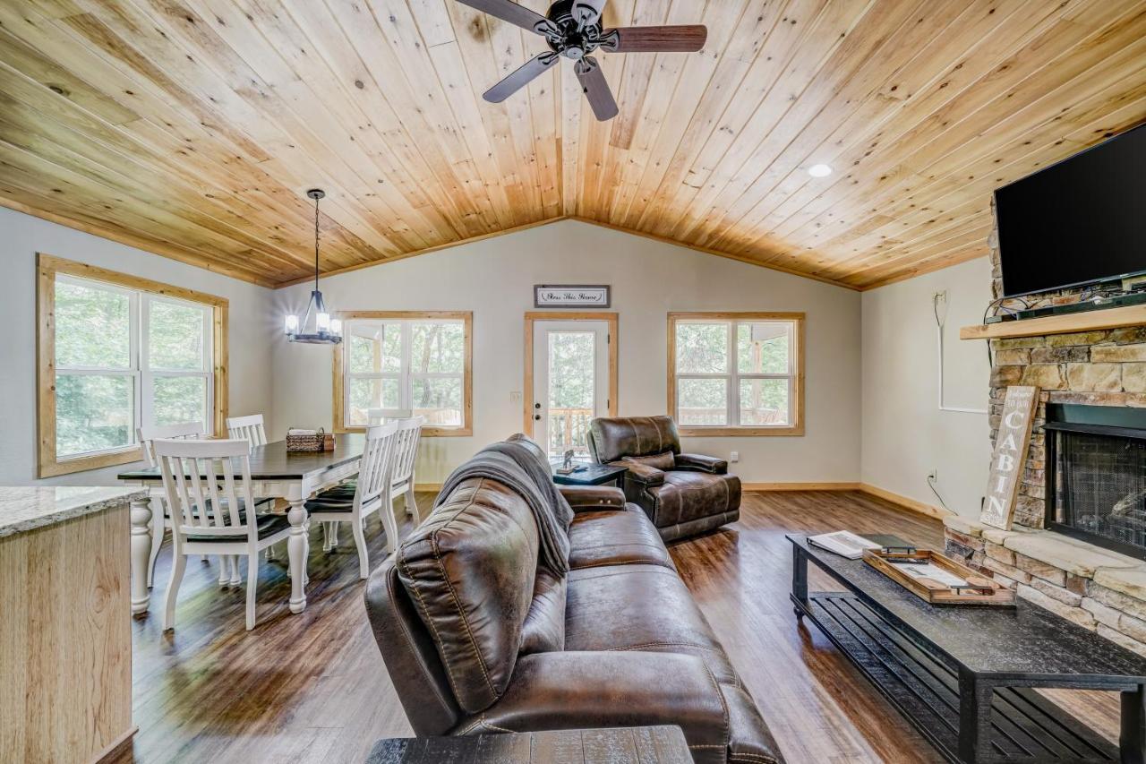 Cozy Cabin Ellijay Bagian luar foto